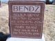 Headstone Nels and Mary Bendz
