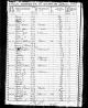 1850 Census for John Coggburn Family, image 1