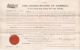 Christian Pearson Homestead Certificate 1880