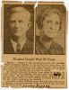 1933 50th Wedding Anniversary William and Louise Campbell