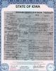 Harriet Dill Bass death certificate
